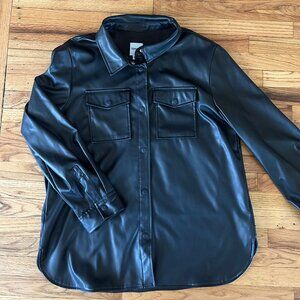 Women's  Faux Leather Jacket
